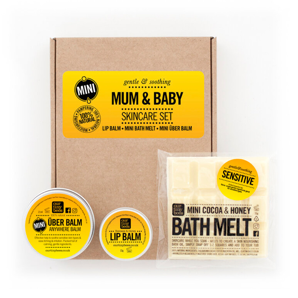 Our Tiny Bees Mum & Baby Skincare Set