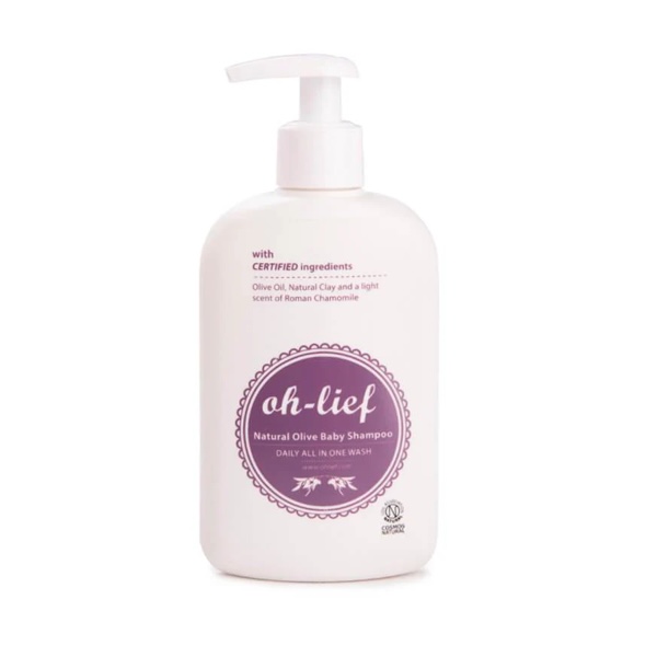 Oh-Lief Natural Olive Baby Shampoo & Wash